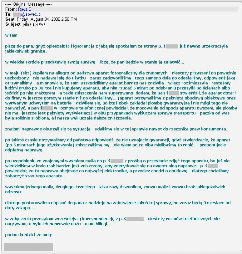 e-mail
