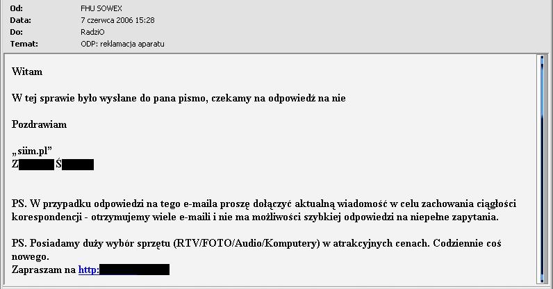 e-mail